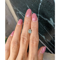 1.59 Ct. Yellowish Green Sapphire from Montana Life Style