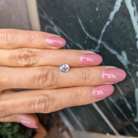 1.06 Ct. Greyish Blue Sapphire from Montana Life Style