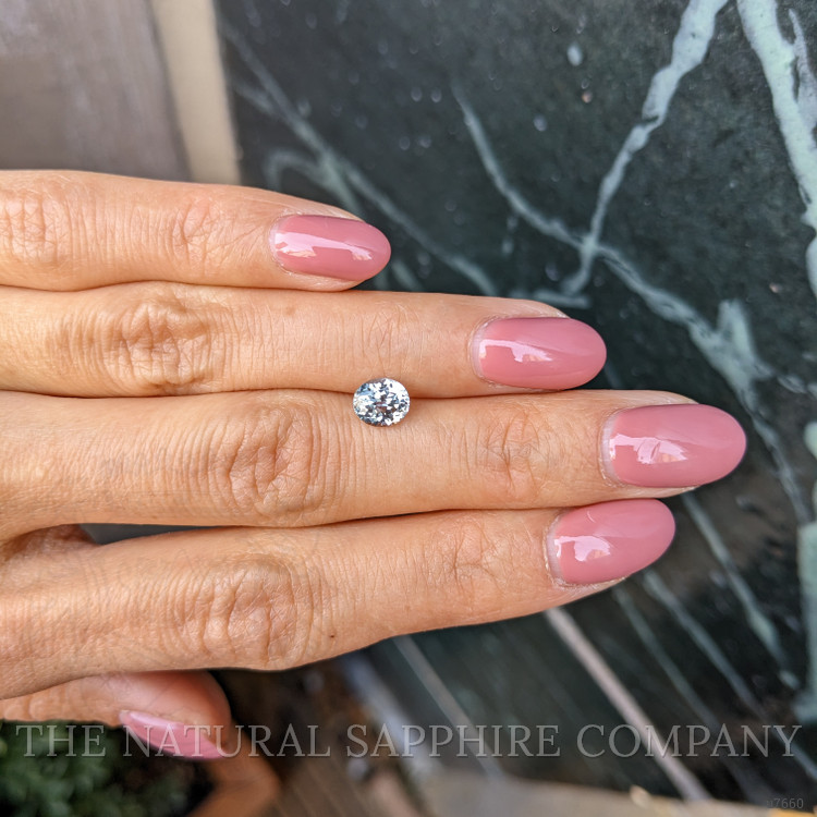 1.06 Ct. Greyish Blue Sapphire from Montana