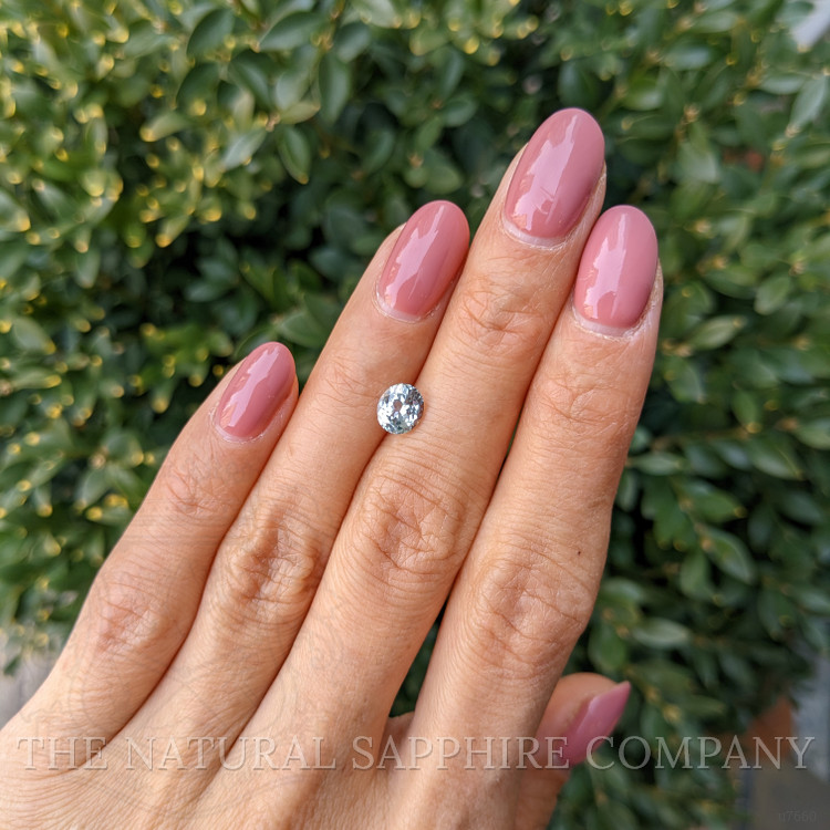 1.06 Ct. Greyish Blue Sapphire from Montana