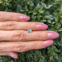 1.12 Ct. Yellowish Green Sapphire from Montana Life Style