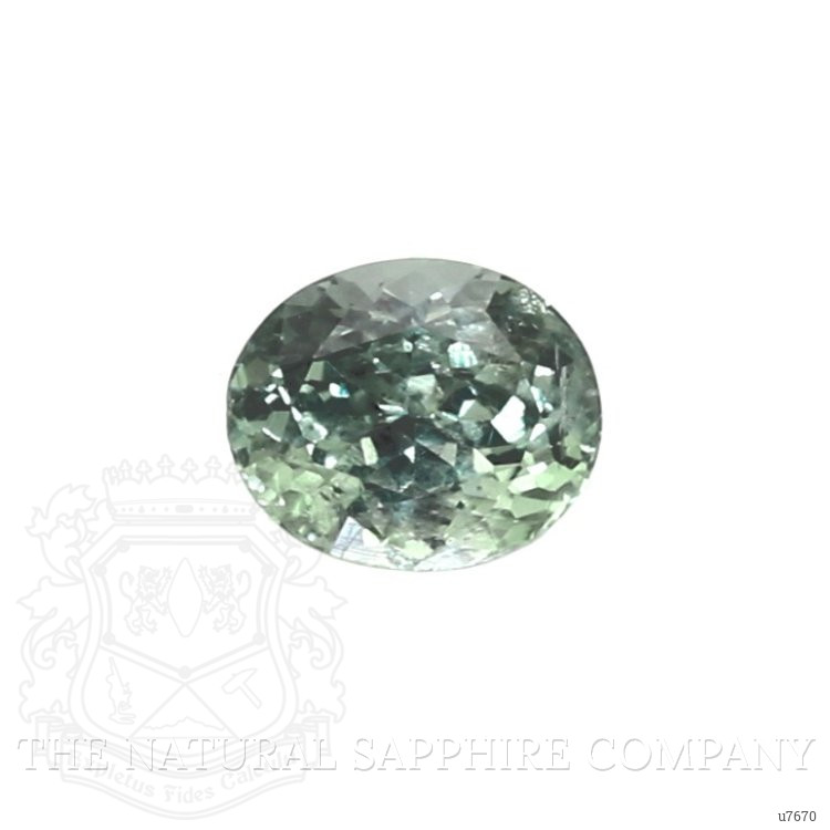1.22 Ct. Green Sapphire from Montana