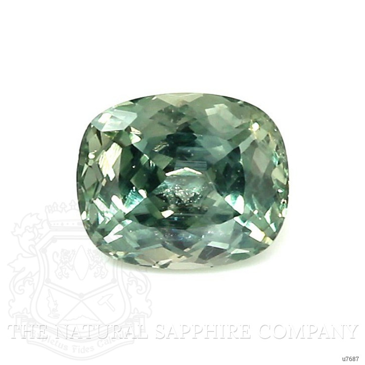 2.78 Ct. Bluish Green Sapphire from Montana