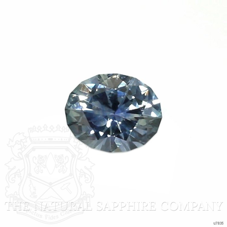 1.24 Ct. Greenish Blue Sapphire from Montana