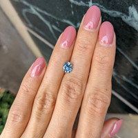 1.24 Ct. Greenish Blue Sapphire from Montana Life Style
