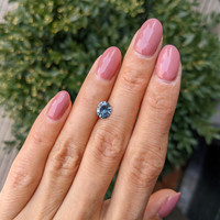 1.24 Ct. Greenish Blue Sapphire from Montana Life Style