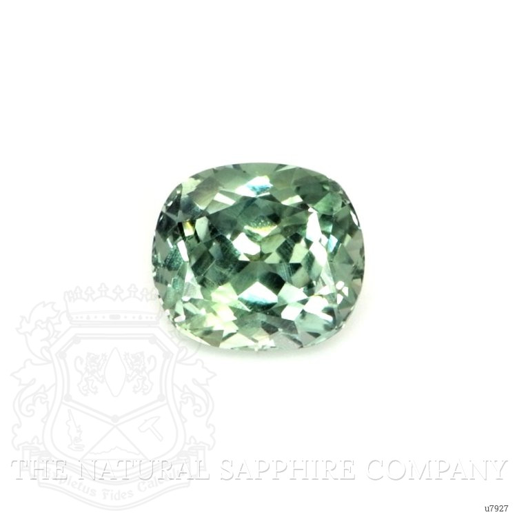 0.68 Ct. Bluish Green Sapphire from Montana