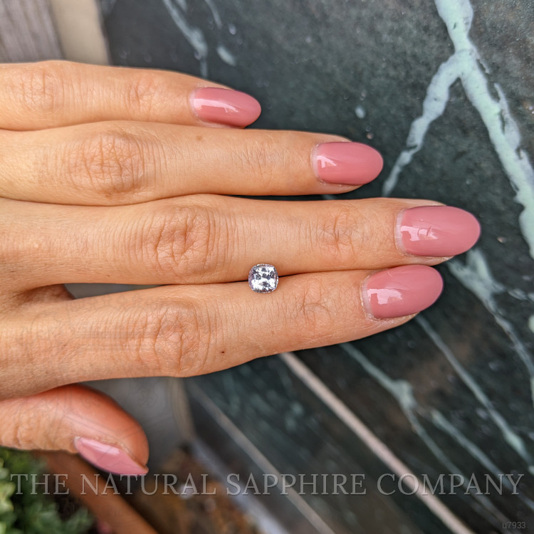 1.00 Ct. Grey Sapphire from Montana