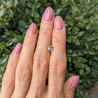 1.00 Ct. Grey Sapphire from Montana Life Style