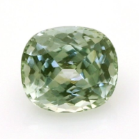 1.02 Ct. Yellowish Green Sapphire from Montana Video