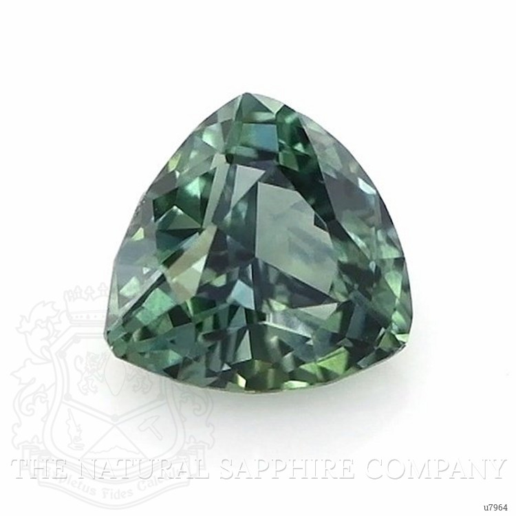 0.97 Ct. Bluish Green Sapphire from Montana