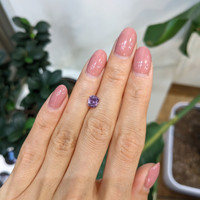 1.10 Ct. Purplish Pink Sapphire from Montana Life Style