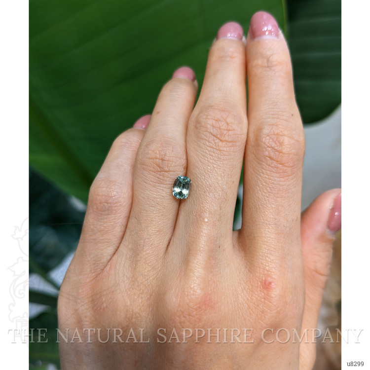 1.12 Ct. Green Sapphire from Montana