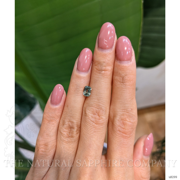 1.12 Ct. Green Sapphire from Montana