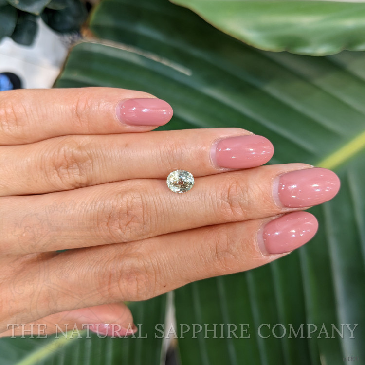 1.44 Ct. Yellowish Green Sapphire from Montana