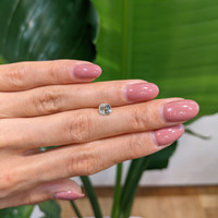 1.08 Ct. Yellowish Green Sapphire from Montana Life Style