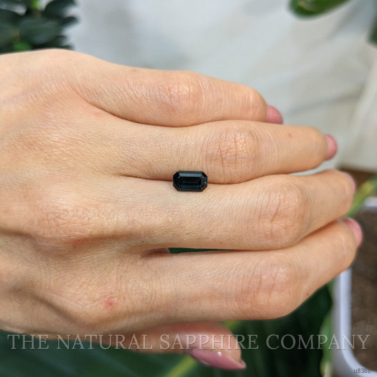 1.36 Ct. Bluish Green Sapphire from Nigeria