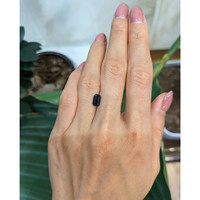 1.36 Ct. Bluish Green Sapphire from Nigeria Life Style