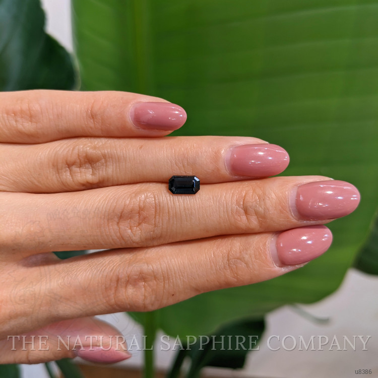 1.36 Ct. Bluish Green Sapphire from Nigeria