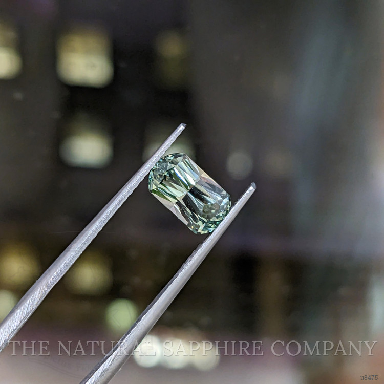 1.87 Ct. Green Sapphire from Montana