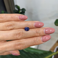 1.56 Ct. Purplish Blue Sapphire from Ceylon (Sri Lanka) Life Style