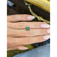 2.44 Ct. Green Sapphire from Montana Life Style