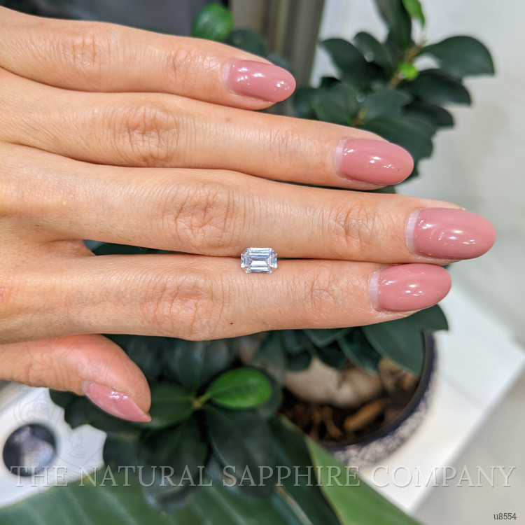 1.03 Ct. White Sapphire from Ceylon (Sri Lanka)