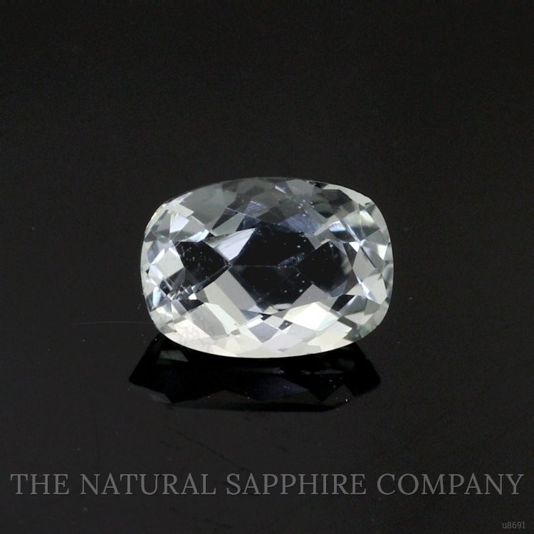 0.52 Ct. White Sapphire from Montana