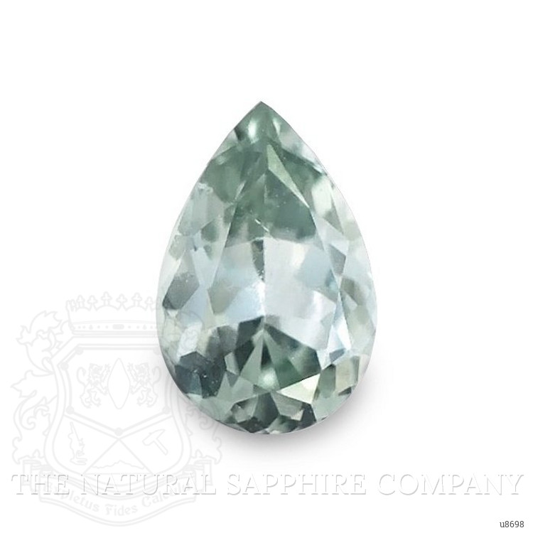 0.58 Ct. Bluish Green Sapphire from Montana