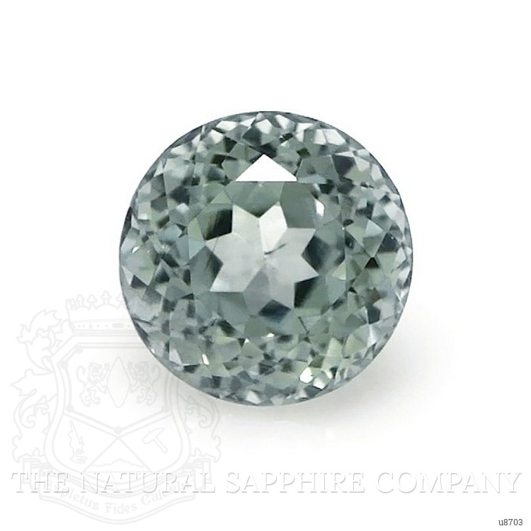 0.61 Ct. Bluish Green Sapphire from Montana