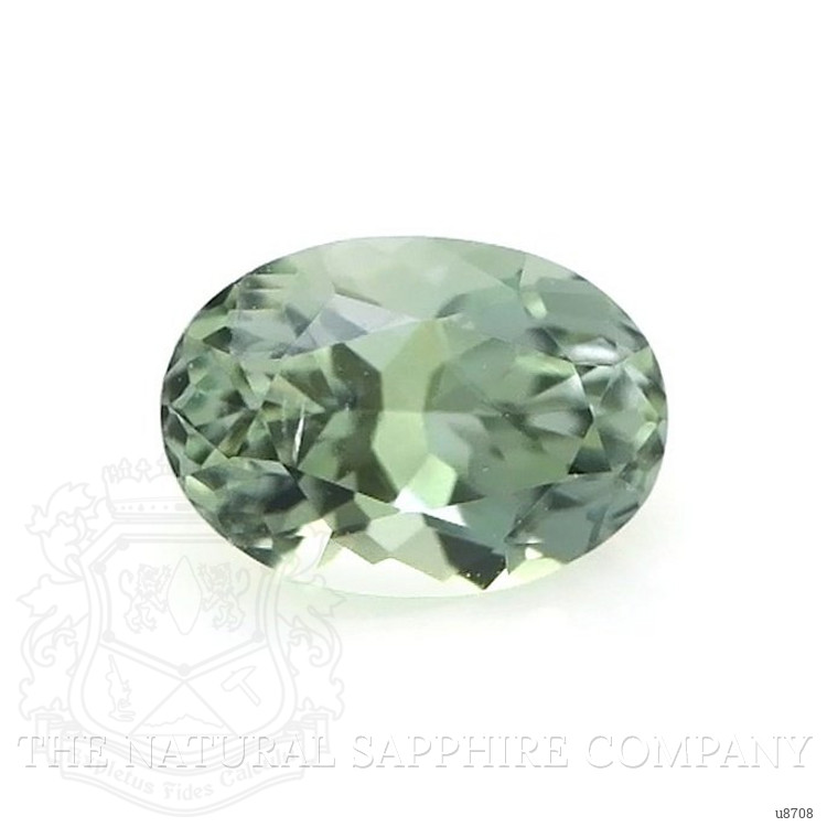 0.63 Ct. Green Sapphire from Montana