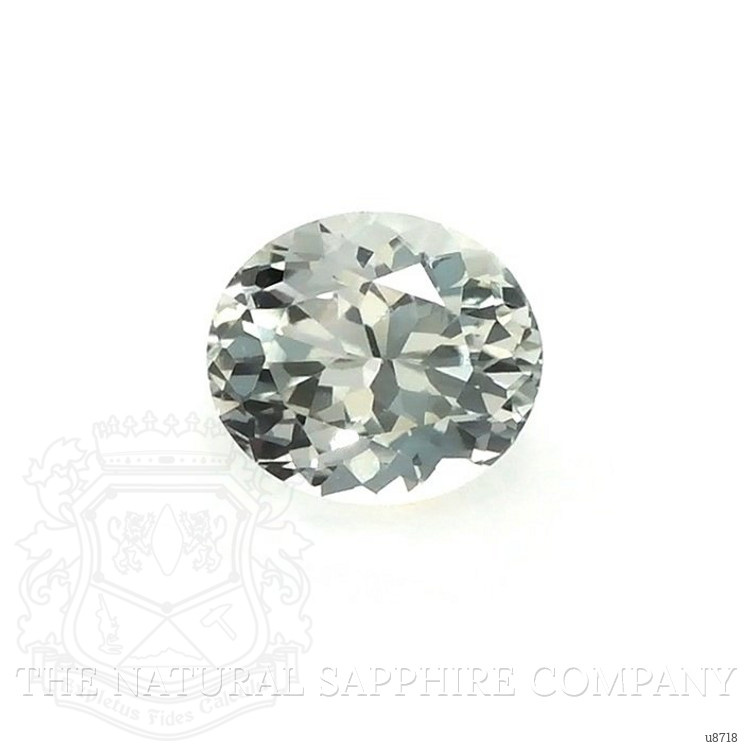 0.66 Ct. Green Sapphire from Montana