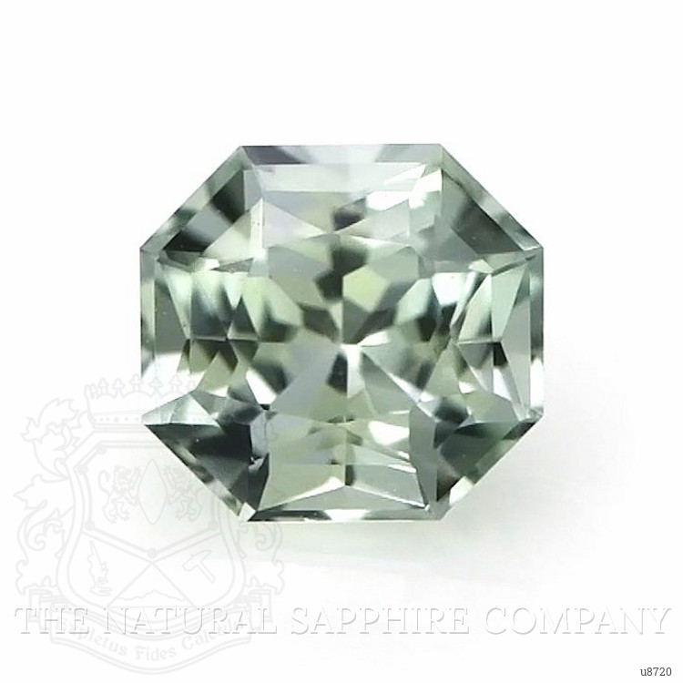 0.66 Ct. Green Sapphire from Montana