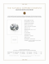 0.60 Ct. Bluish Grey Sapphire from Montana Scan Report