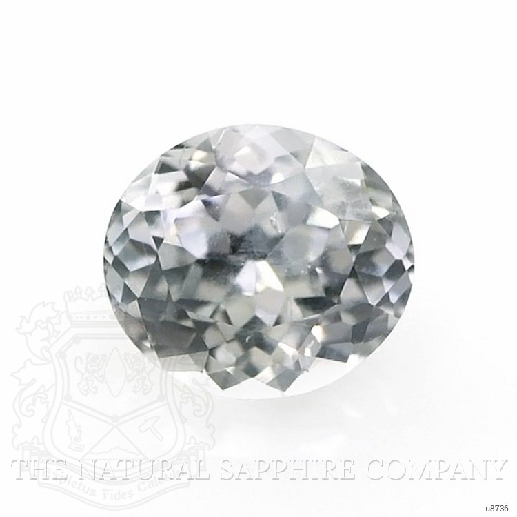 0.60 Ct. Bluish Grey Sapphire from Montana
