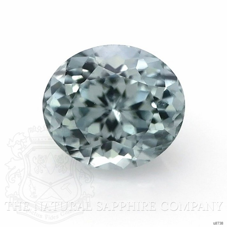 0.69 Ct. Bluish Grey Sapphire from Montana