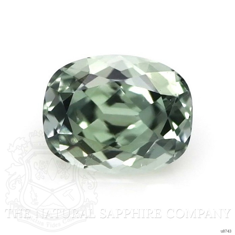 0.74 Ct. Green Sapphire from Montana