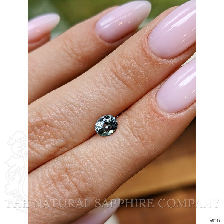0.75 Ct. Bluish Green Sapphire from Montana