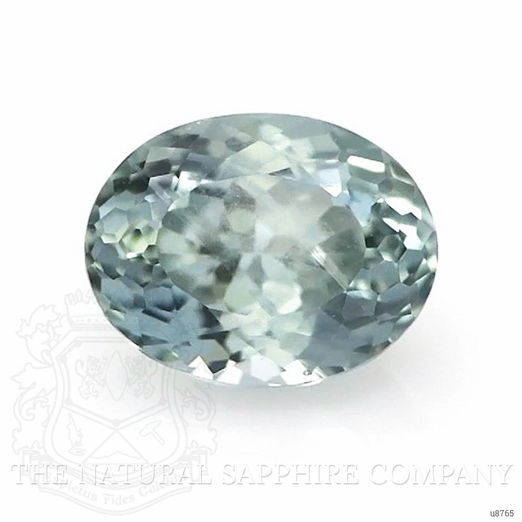0.80 Ct. Bluish Green Sapphire from Montana