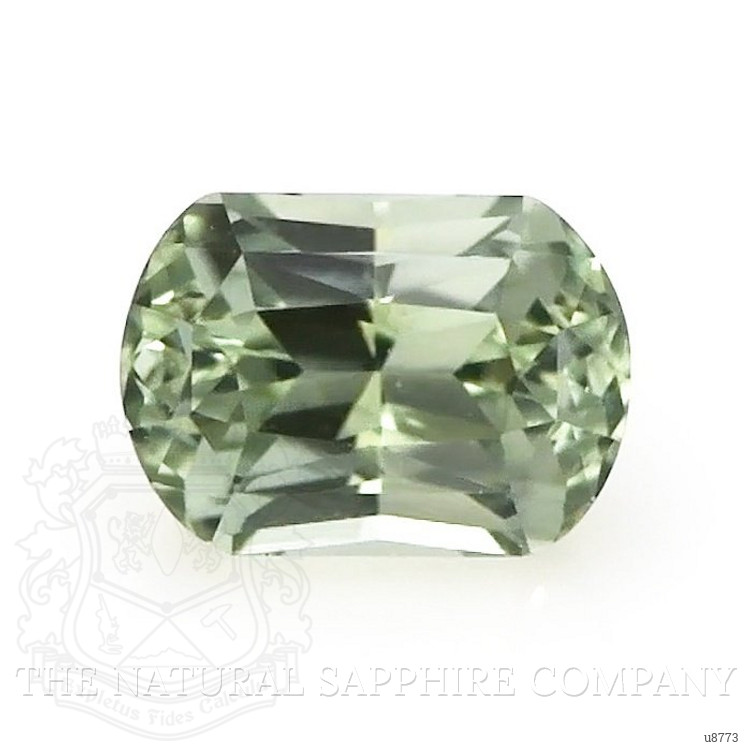 0.90 Ct. Green Sapphire from Montana