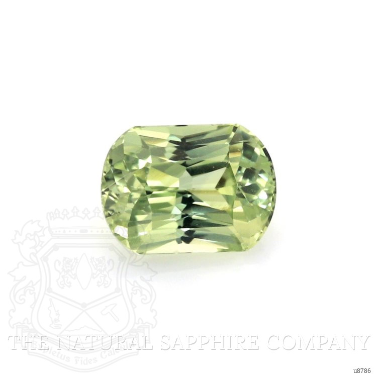 0.95 Ct. Yellowish Green Sapphire from Montana