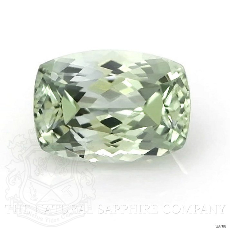 0.95 Ct. Yellowish Green Sapphire from Montana