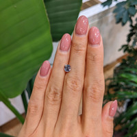 1.05 Ct. Grey Sapphire from Montana Life Style