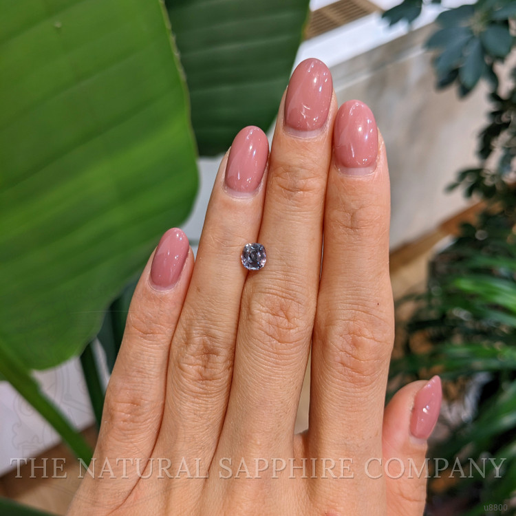 1.05 Ct. Grey Sapphire from Montana