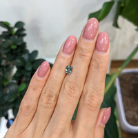 1.07 Ct. Bluish Green Sapphire from Montana Life Style