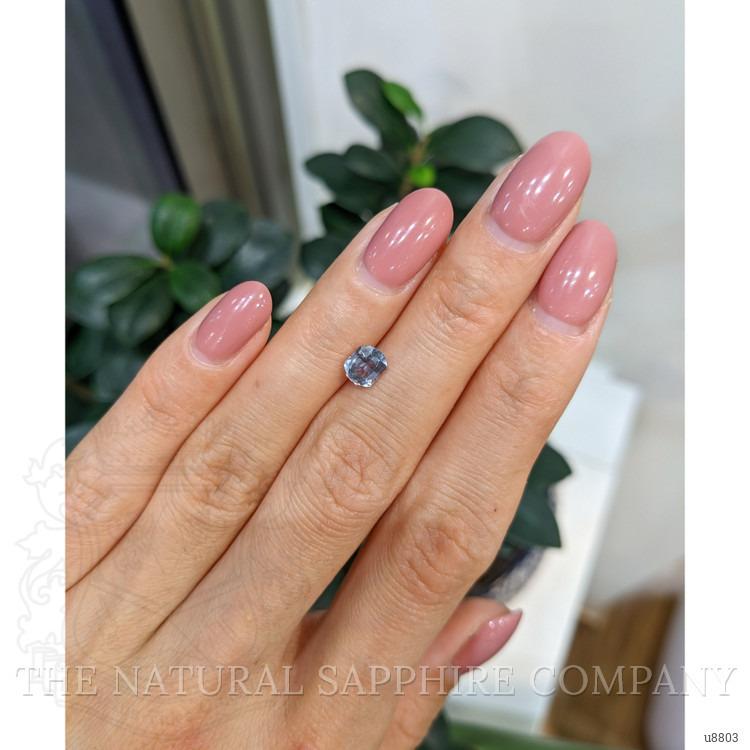 1.06 Ct. Greyish Blue Sapphire from Montana