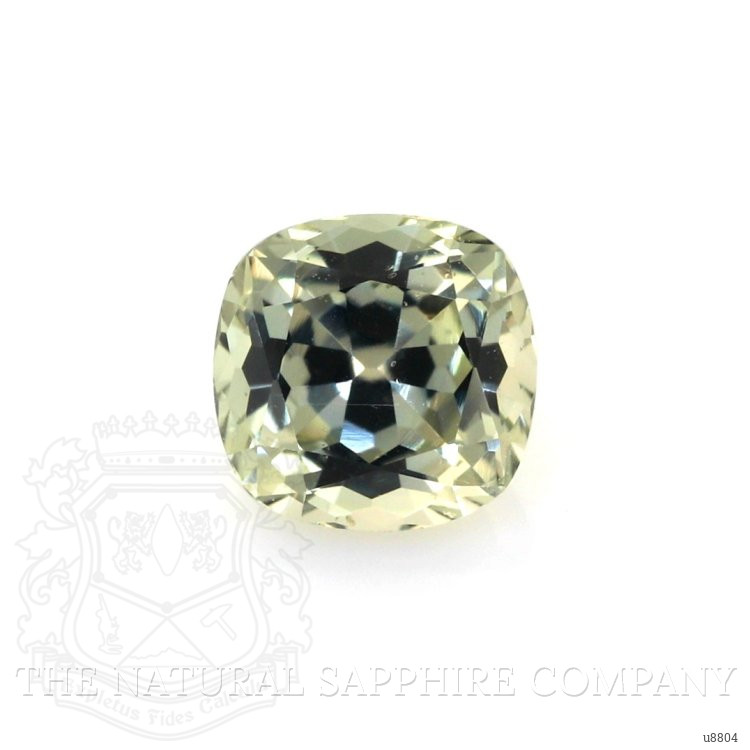 1.08 Ct. Yellowish Green Sapphire from Montana
