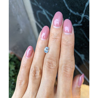 1.19 Ct. Greyish Blue Sapphire from Montana Life Style