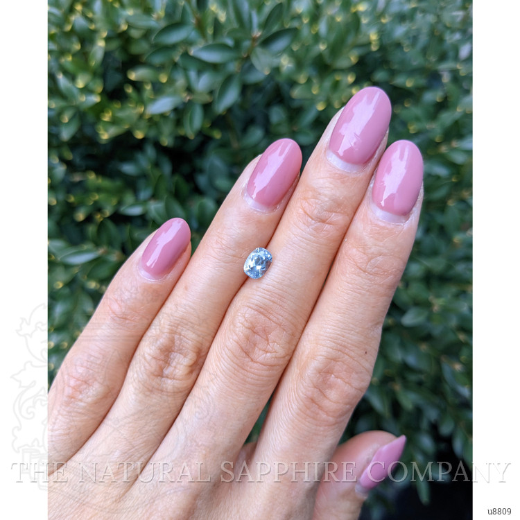 1.19 Ct. Greyish Blue Sapphire from Montana