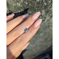 1.42 Ct. Bluish Grey Sapphire from Montana Life Style